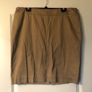 Khakis skirt